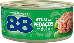 Atum 88 Pedacos Oleo 140g