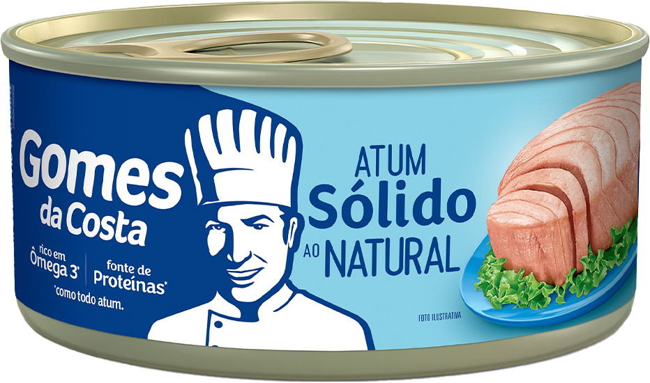 Atum Gomes Da Costa Solido Natural 170g