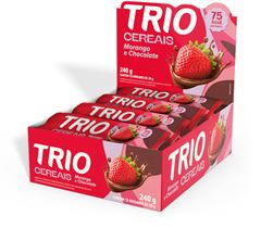 Barra De Cereal Trio Morango E Chocolate 20g