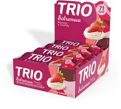 Barra De Cereal Trio Morango E Chantilly 20g