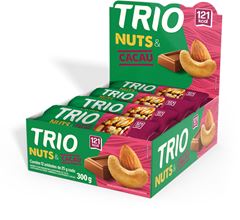Barra De Cereal Trio Nuts Chocolate 25g