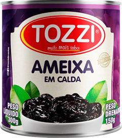Ameixa Tozzi Calda Lata 150g
