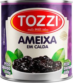 Ameixa Tozzi Calda Lata 400g