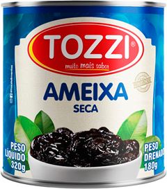 Ameixa Tozzi Seca Lata 180g