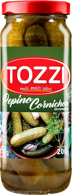 Pepino Em Conserva Tozzi 200g