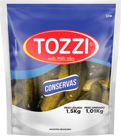 Pepino Em Conserva Tozzi Sachet 1,01kg