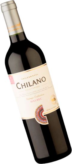 Vinho Chileno Chilano Malbec 750ml