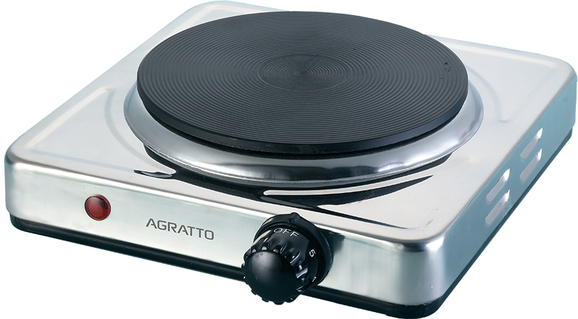 Fogao De Mesa Agratto 1 Boca Inox 1500w 220v