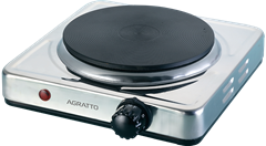Fogao De Mesa Agratto 1 Boca Inox 1500w 220v