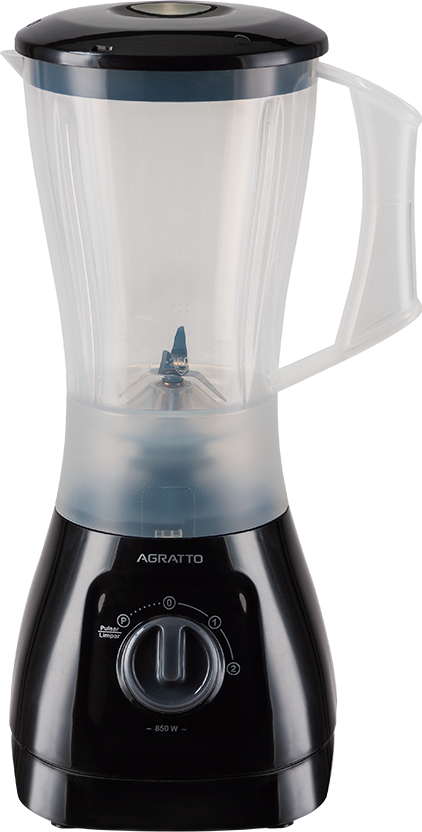 Liquidificador Agratto 2 Velocidades Preto 1,5l 850w 220v