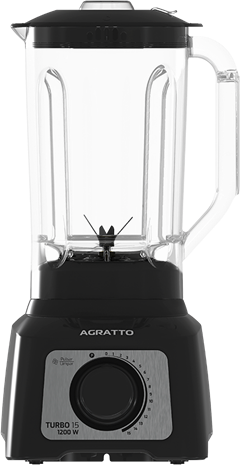 Liquidificador Agratto 15 Velocidades Preto 1200w 220v