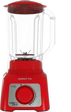 Liquidificador Agratto Turbo Vermelho 1200w 220v