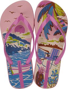 Sandalia Ipanema Sem Igual Fem Adulto Rosa/Lilas