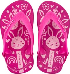Sandalia Ipanema Classic Fem Baby Rosa/Rosa Escuro