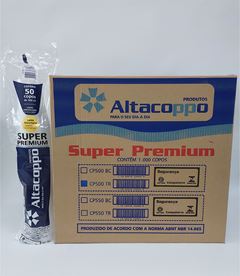 Copo Descartavel Altacoppo Pp Transparente 500ml 50un