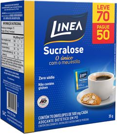 Adocante Em Po Linea Sucralose 5g