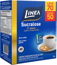 Adocante Em Po Linea Sucralose 5g