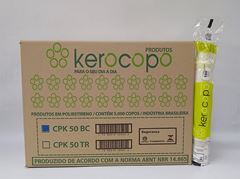 Copo Descartavel Kerocopo Ps Branco 50ml 100un