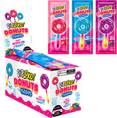 Pirulito Dip Loko Neon Donuts 10g