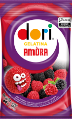 Bala Dori Gelatina Amora 60g