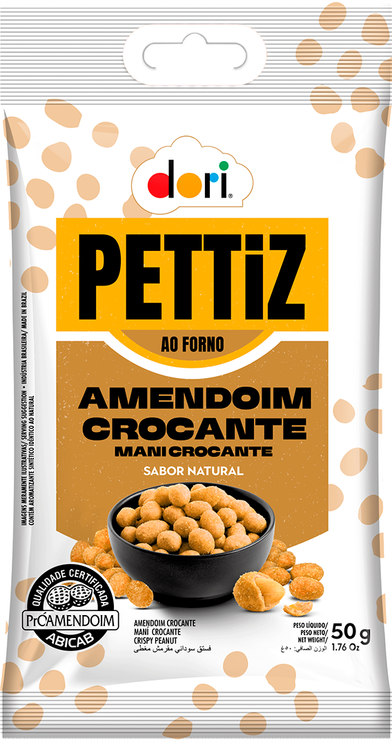 Amendoim Dori Pettiz Natural 50g