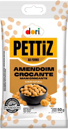 Amendoim Dori Pettiz Natural 50g