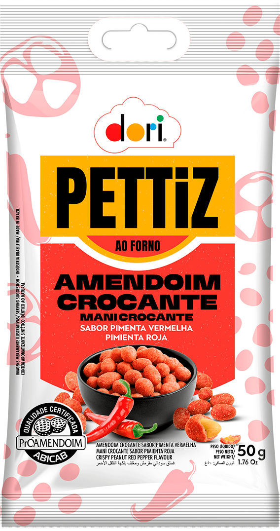 Amendoim Dori Pettiz Pimenta Vermelha 50g