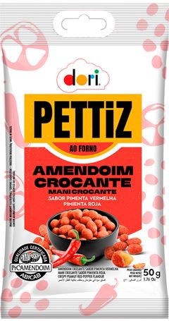 Amendoim Dori Pettiz Pimenta Vermelha 50g