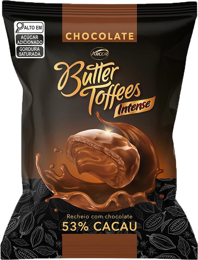Bala Butter Toffees Chocolate 53% Cacau 400g