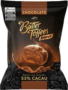 Bala Butter Toffees Chocolate 53% Cacau 400g