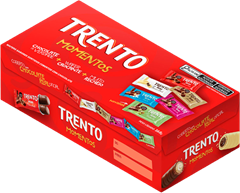 Bombom Trento Momentos Sortido Caixa 168g