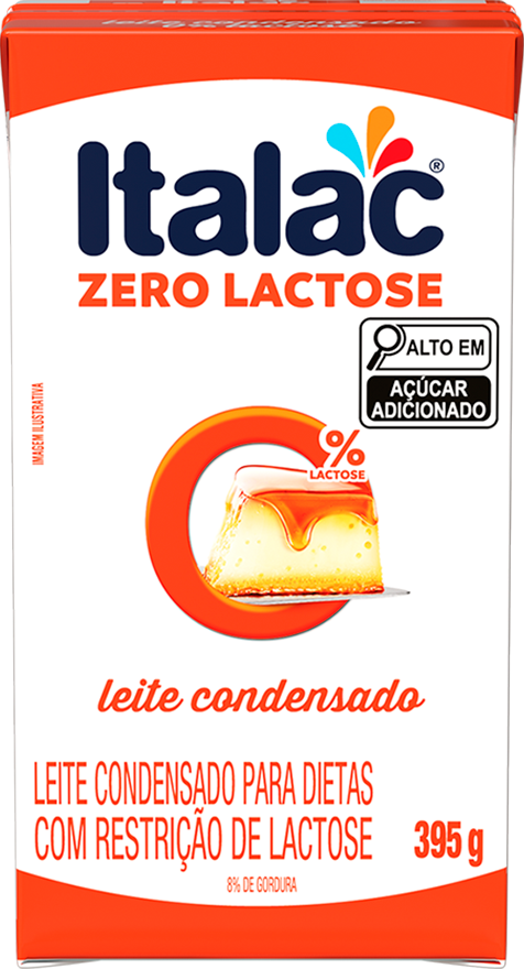 Leite Condensado Italac Zero Lactose Tp 395g