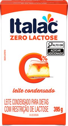 Leite Condensado Italac Zero Lactose Tp 395g