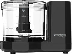 Miniprocessador Cadence Preto 280ml 70w 220v