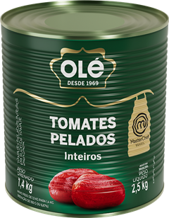 Tomate Pelado Ole Inteiro Lata 1,4kg