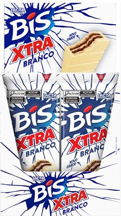 Chocolate Lacta Bis Xtra Branco 45g