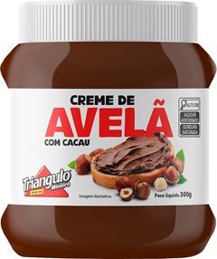 Creme De Avela Triangulo Pote Com Cacau 300g