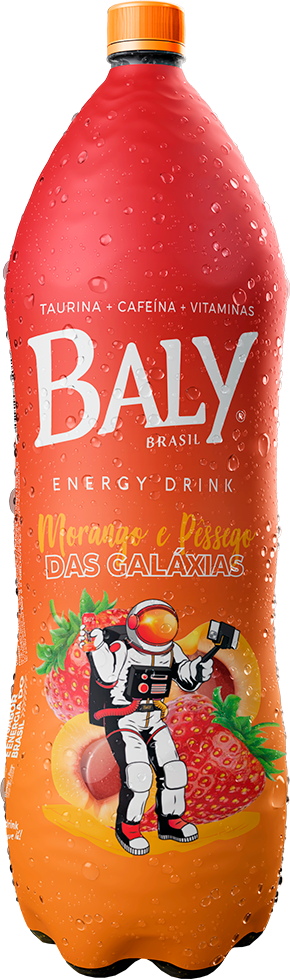 Energetico Baly Morango E Pessego 2l
