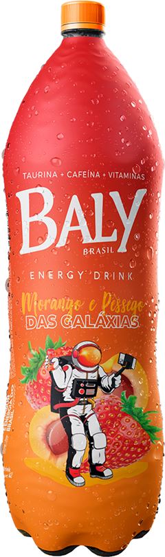 Energetico Baly Morango E Pessego 2l