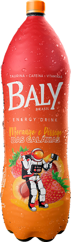 Energetico Baly Morango E Pessego 2l