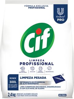 Limpador Cif Po Limpeza Pesada 2,4kg