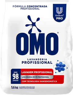 Sabao Em Po Omo Profissional Sachet 5,6kg