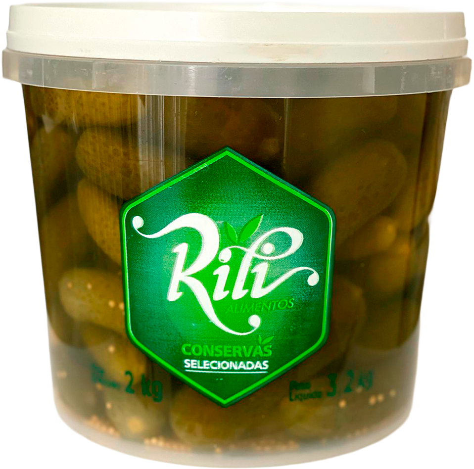 Pepino Em Conserva Rili Balde 2kg