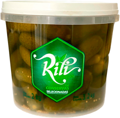 Pepino Em Conserva Rili Balde 2kg