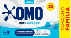Sabao Em Po Omo Puro Cuidado Caixa 2,2kg