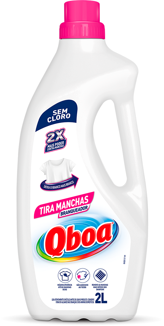 Alvejante Qboa Sem Cloro Branqueador 2l