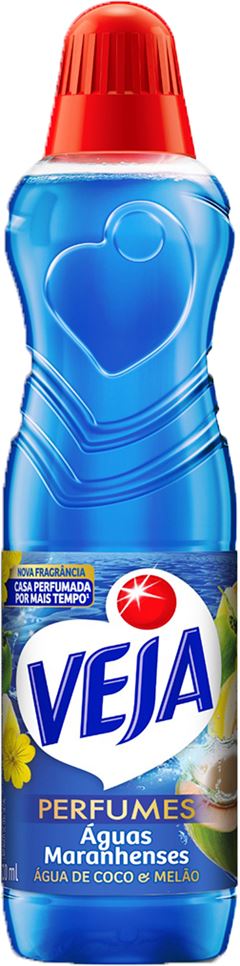 Limpador Perfumado Veja Aguas Maranhenses Coco E Melao 500ml