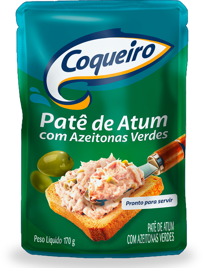 Pate Coqueiro Atum Azeitona 170g