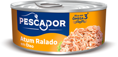 Atum Pescador Ralado Oleo 140g