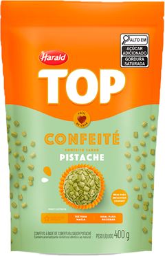 Chocolate Granulado Harald Top Confeite Pistache 400g